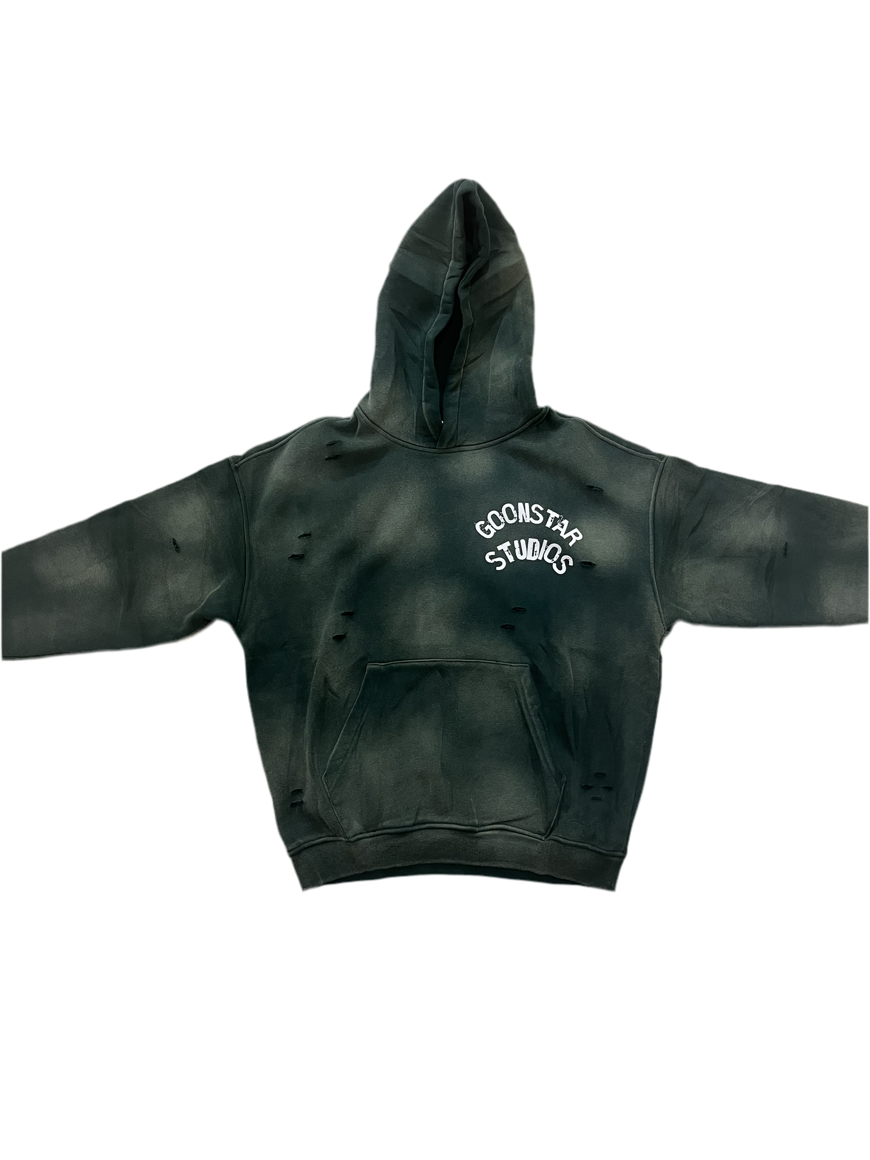 Green “Logo hoodie”