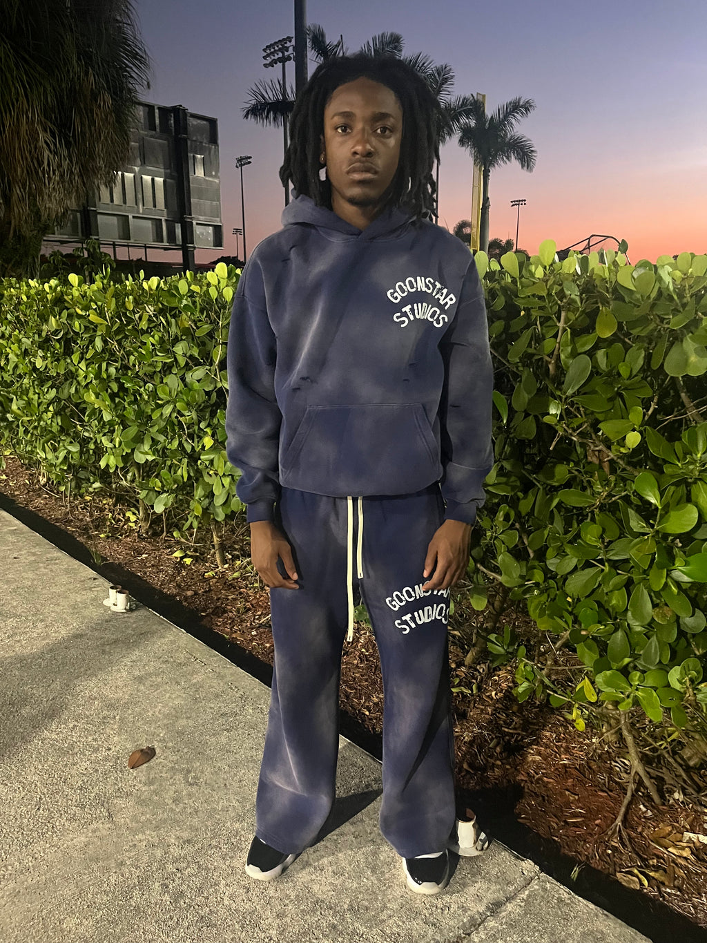 Blue "Logo sweatsuit"