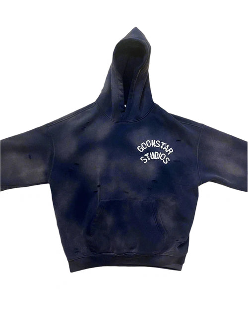 Blue “Logo hoodie”